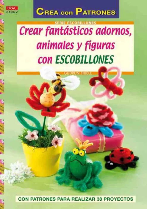 Crear Fantásticos Adornos, Animales y Figuras con Escobillones