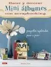 Hacer y Decorar Mini Álbumes de Scrapbooking