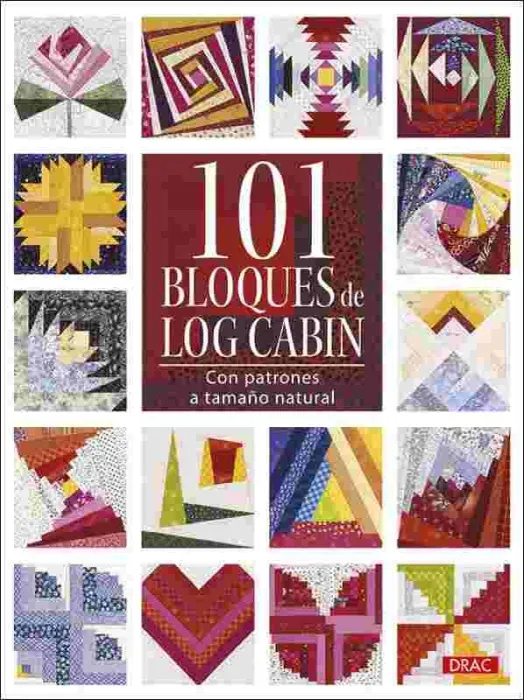 101 Bloques de Log Cabin