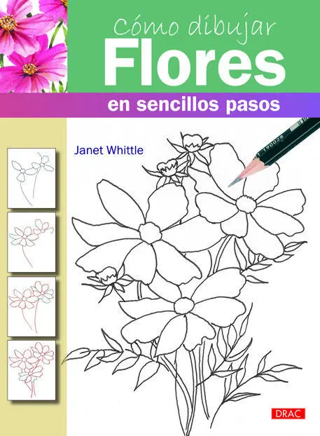 Cómo Dibujar Flores en Sencillo Pasos