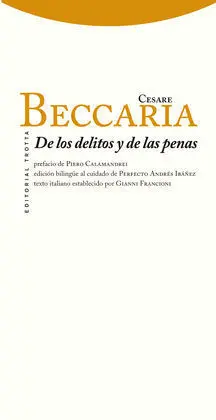 De los Delitos y de las Penas