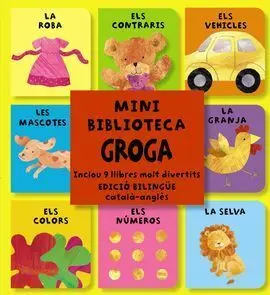 Mini Biblioteca Groga