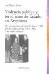 Violencia Política y Terrorismo de Estado en Argen