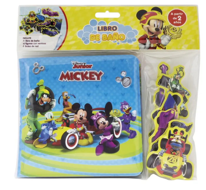 Mickey. Libro de Baño