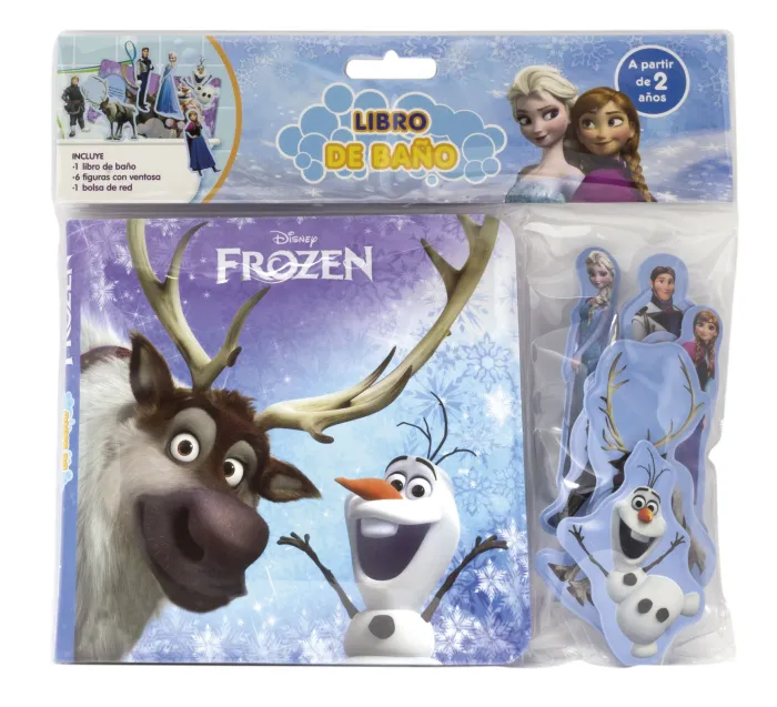 Frozen. Libro de Baño