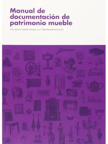 Manual de Documentación de Patrimonio Mueble