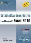 Estadística Descriptiva con Microsoft Excel 2010