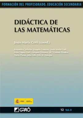 Didactica de las Matematicas 12 (Vol. ii)