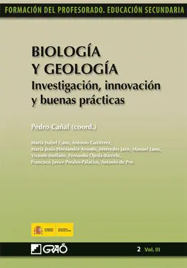Biologia y Geologia. Vol Iii. Investigacion, Innov