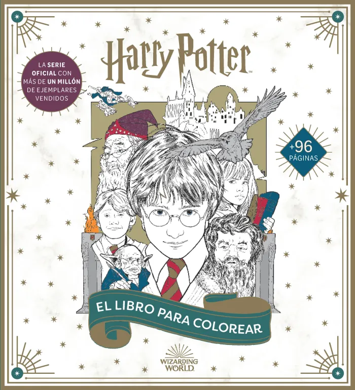 Harry Potter Libro Oficial para Colorear