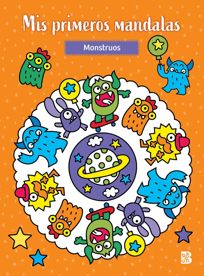 Mis Primeros Mandalas - Monstruos