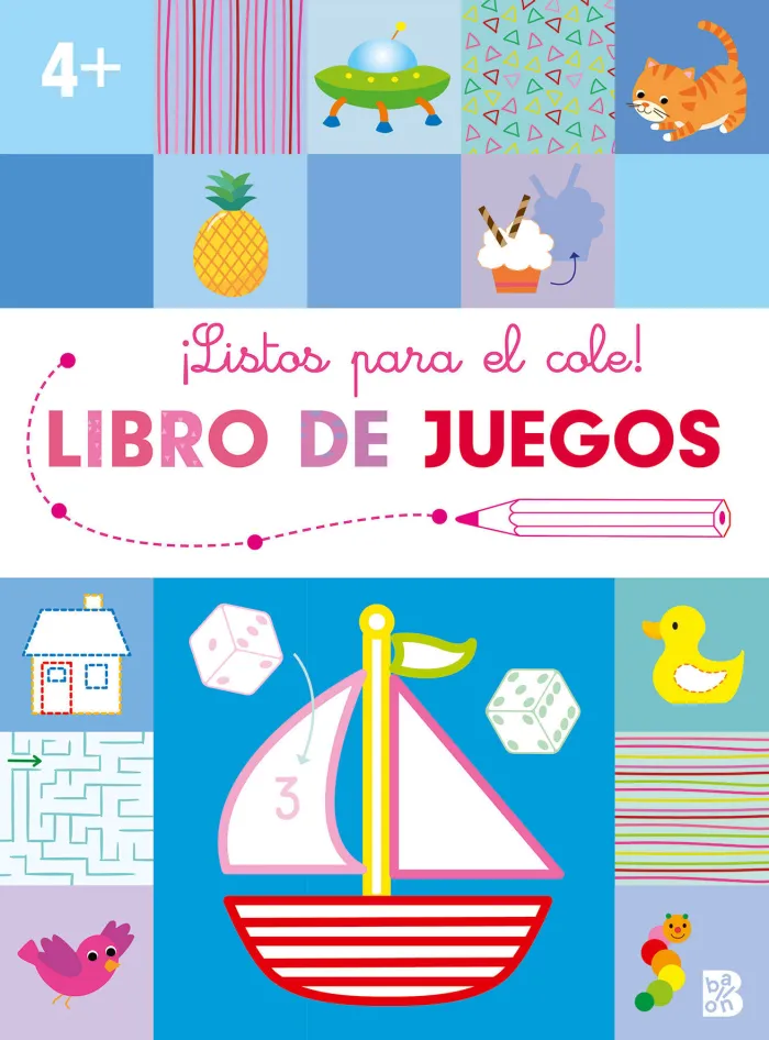 Listos para el Cole-Libro de Juegos +4