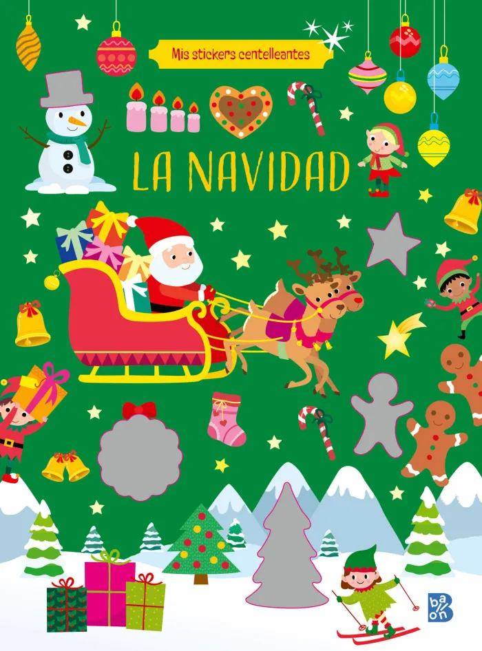 Mis Stickers Centelleantes - la Navidad