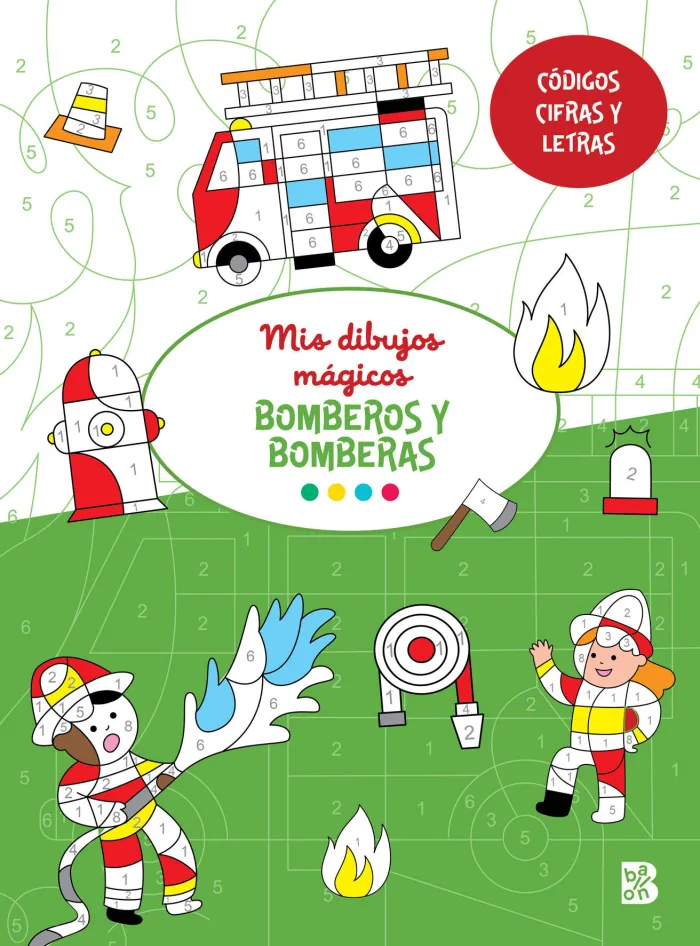 Mis Dibujos Mágicos-Bomberos y Bomberas