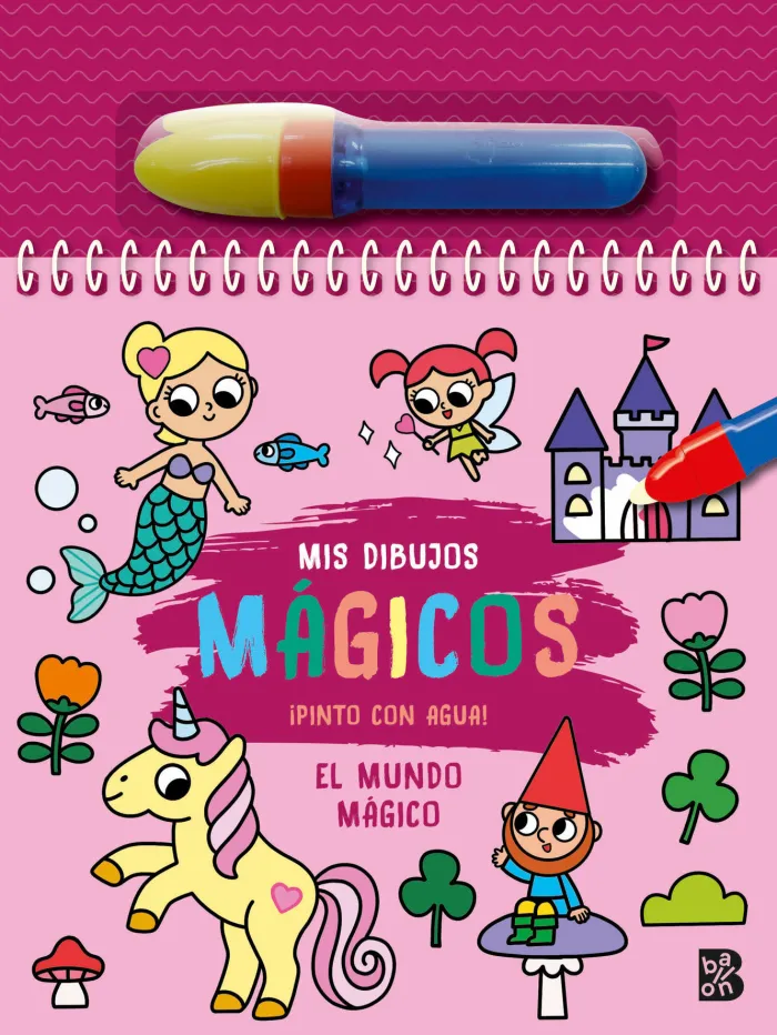 Pinto con Agua-El Mundo Mágico