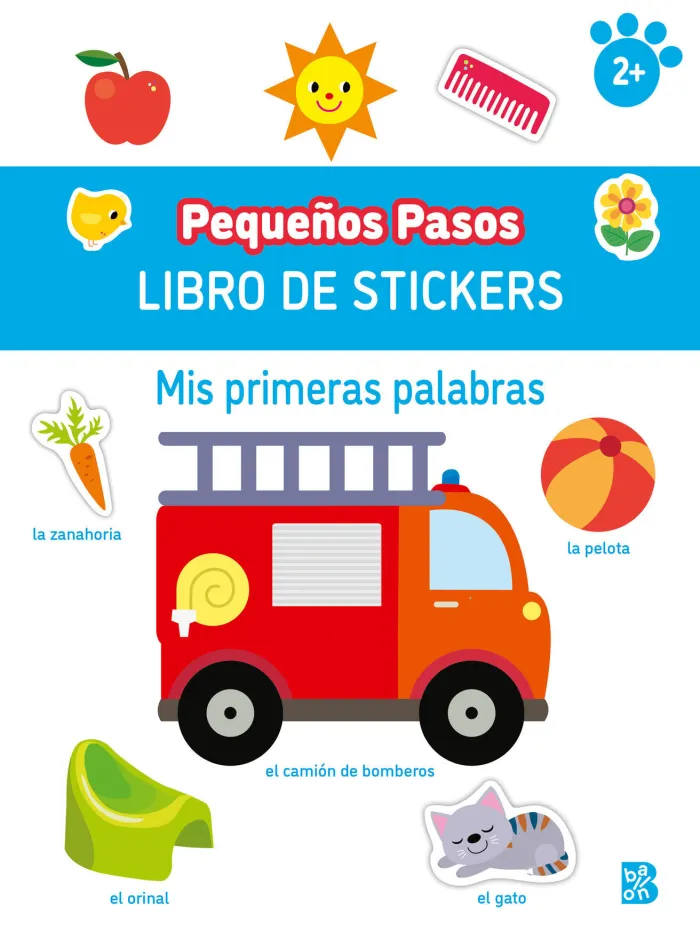 Pequeños Pasos Stickers Primeras Palabra