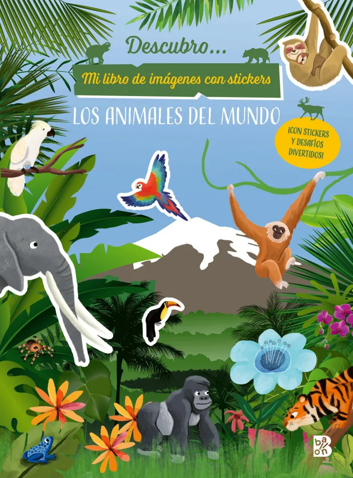 Descubro los Animales del Mundo - Stickers