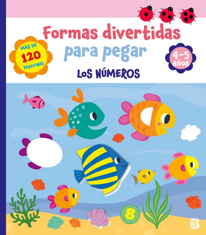Formas Divertidas para Pegar - los Números