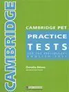 Cambridge Pet Practice Tests Student's Book
