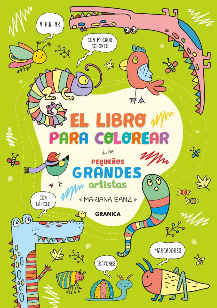 Libro para Colorear de los Pequeños Grandes Artistas