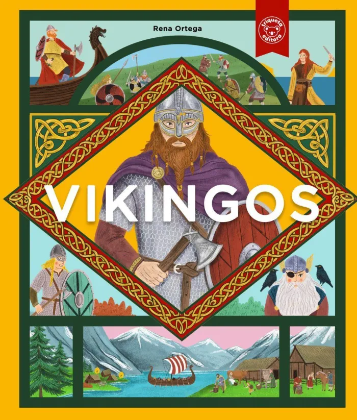 Vikingos - Álbum Ilustrado Infantil Sobre la Edad Media