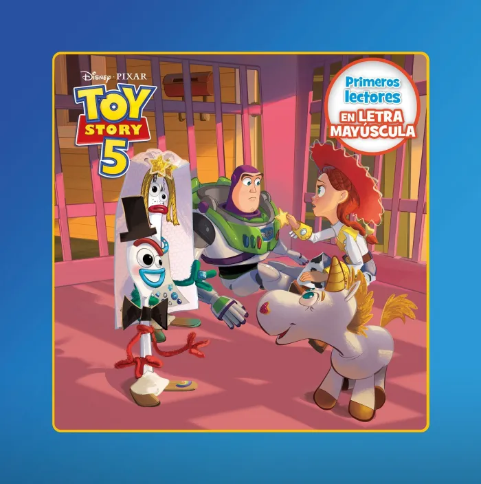 Toy Story 5. Primeros Lectores en Letra Mayúscula
