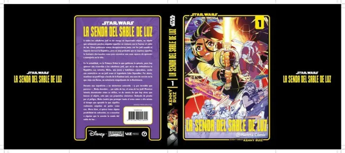 Star Wars. La Senda de la Espada Láser Nº 01 (Manga)