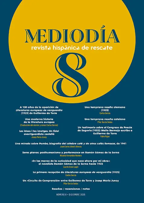 Mediodía. Revista Hispánica de Rescate. 8