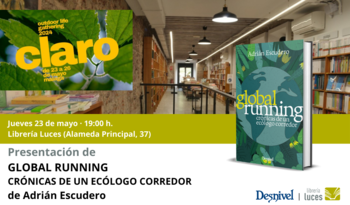 Presentación de 'Global Running. Crónicas de un ecólogo corredor' // Claro Festival