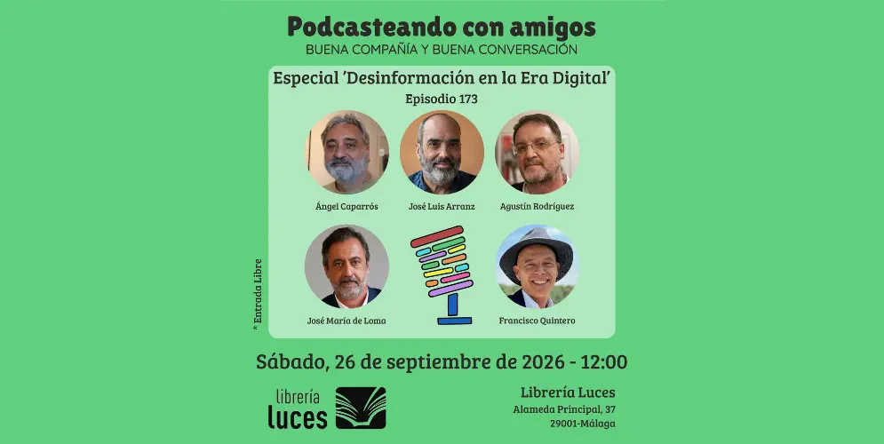 Podcast en directo: «Podcasteando con amigos»