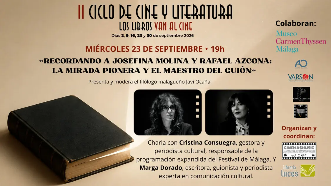 II CICLO DE CINE Y LITERATURA - LOS LIBROS VAN...