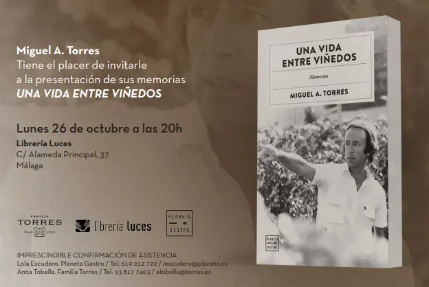 Presentación de «Una vida entre viñedos», de...